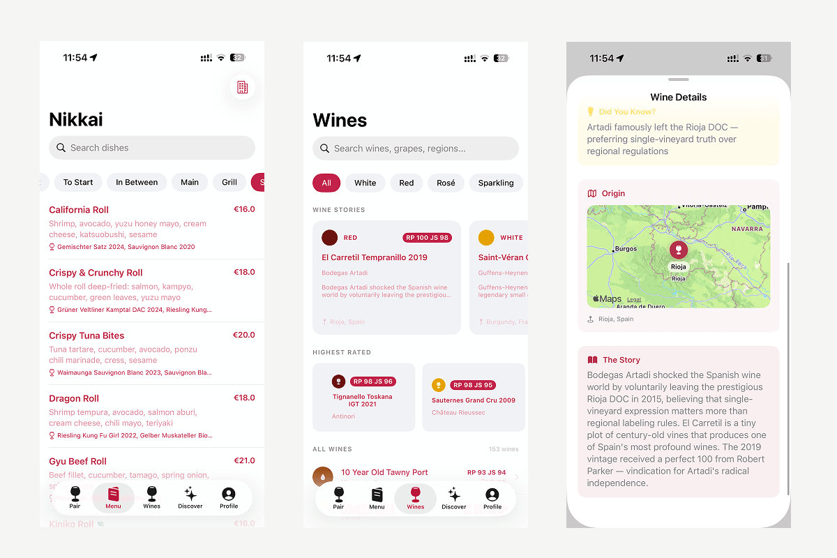 Winepair App